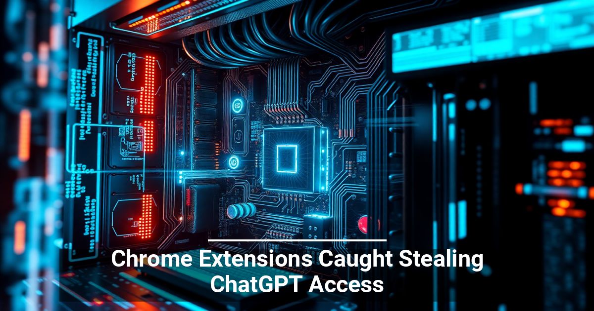Chrome Extensions Caught Stealing ChatGPT Access